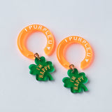 Lucky Clover Charm Ring (6600582955126)