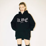 K.Y.E EMBROIDERY OVERSIZED HOODY (KYTZ7HDR03W) (6541183352950)