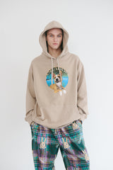 ラッキースペースパーカー / BSR2223FWPO055 LUCKY SPACE HOODIE BEIGE