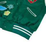 バーシティージャケット / NOKO Varsity Jacket♡ Green