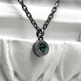 バレットバック ネックレス / Bullet Back Necklace_dark silver