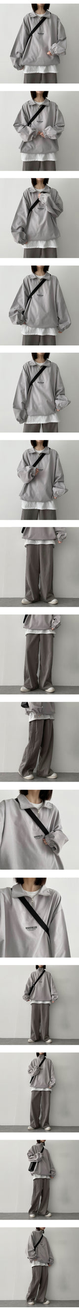 ディスストリングハーフジップアップアノラック/This string half zip-up anorak