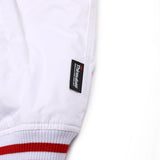 スポーティロゴカラーバーシティジャケット/BSR2223FWJK023 SPORTY LOGO COLLAR VARSITY JACKET WHITE
