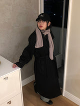 ヴェリエットハイネックロングコート