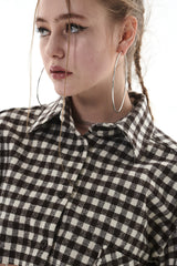 チェックポケットシャツ/CHECK POCKET SHIRT