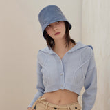 VA Stud Pigment Bucket Hat / Blue
