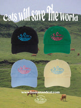 AND CAT BALL CAP_YELLOW