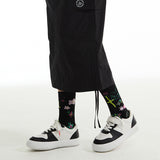 ウィティーバニープラネットソックス / WITTY BUNNY PLANET SOCKS [BLACK]