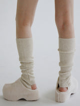 ニットレッグウォーマー/Knit Leg Warmer (4color)