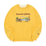 BOHEMIAN GRAPHIC SWEATSHIRT [MUSTARD]