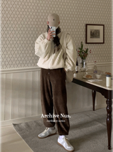 Nus. Coste Golgi Jogger Pants (Brown)
