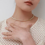 シルバーカテナネックレス / silver katena necklace (vermeil)