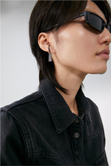 SWERVING earcuff(BLACK) -Single piece- (4630609297526)
