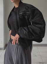 (UNISEX) ボルンセミクロップフライトジャケット
