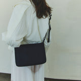 Round Stitch Crossbody Bag M (Black Edition)