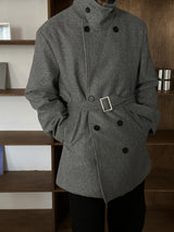 ASCLO Belted Wool P Coat (2color)
