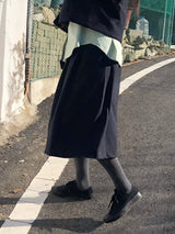 リーフクリーズロングスカート