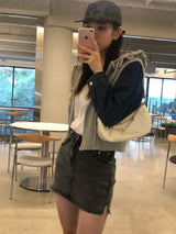 アーロデニニムジップアップ