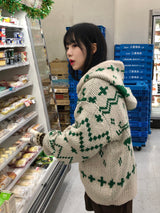 Deer zip-up 