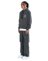 Cargo Jersey Pants - Black