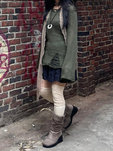 サマービンテージダメージロングニット / Summer Vintage Damage Long Knit