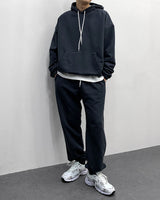 ウェイブウォッシングコットンフードTシャツ/TN Wave Washing Cotton Hooded T-Shirt (3 colors)
