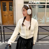 V-neck zip-up - cd