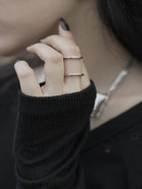 no.37リング / no.37 ring silver (freesize)