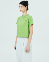 ソリッドローマンタイポTシャツ/SMALL ROMAN TYPO LOGO TSHIRT-OLIVE GREEN