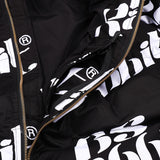 BSR2223FWJK001 LOGO HOODIE WELLON PARKA BLACK