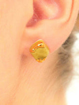 Holiday daily rhombus ceramic earring(OL) (6642400329846)