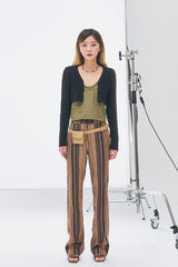 アンダーツイストニットカーディガン/Under Twisted Knit Cardigan (4 colors)