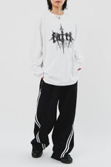Fear Print Longsleeve (2color)
