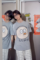 LINN 1 tee ( GRAY ) (6594938372214)