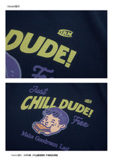 レッツチルドゥードレトロサンドイッチキッズヘッドTシャツ
