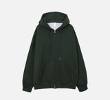 ソリッドコンビフードジップアップ