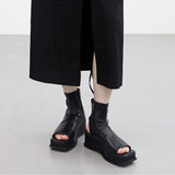 2 3 Open To Ankle Boots