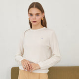 100%cashmere round neck basic top_pure white (6653736910966)