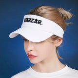 Signature 3D Logo over fit sun-visor cap WHITE