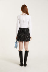 グランジAミニスカート/GRUNGE A MINI SKIRT