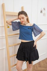 シフォンシャーリングTシャツ