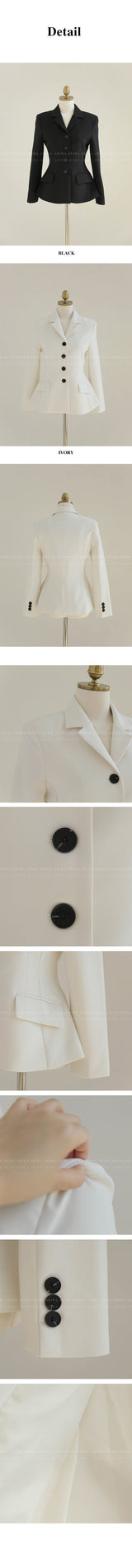 Abel Peplum Tailored Jacket