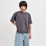 バンディングワイドデニムパンツ