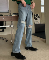 カラーマイレリーフビンテージデニムパンツ/Colmy Relief Vintage Denim