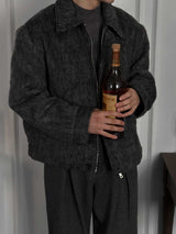 A Nock Mohair Wool Jacket (3color)