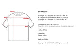 パープルパズルTシャツ / PURPLE PUZZLE T-SHIRTS [WHITE]