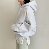 [Bellide made/fleece-lined wool] Berrygood fleece-lined wool embroidery hoodie