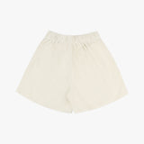 CORDU TUCK HALF PANTS