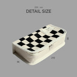 オンザテーブルペンケース (チェッカーボード) / On the table pen case (checkerboard)