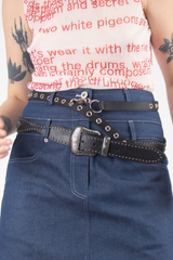 Antique Stud Belt